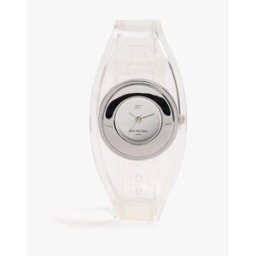 Parfois Reloj de mujer rígido con cierre de hebilla en liso. Blanco