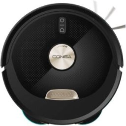 Cecotec Robot aspirador Conga M100 Spin AI. Negro