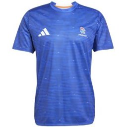 Adidas Camiseta de balonmano de hombre FFHB TR . (S) Azul