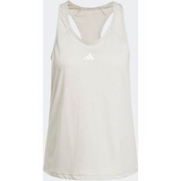 Adidas Camiseta de mujer de tirantes Train Essentials Minimal Branding Racerback . (L) Gris