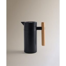 El Corte Inglés Jarra termo de acero inoxidable. Negro