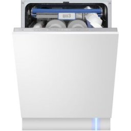 Fagor Lavavajillas integrable 14 servicios, Bandeja para cubiertos, 60 cm - 4LVF-638ADIT. Acero Inox