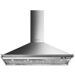 SMEG Campana decorativa 3 velocidades - KD150HXE. Acero Inox