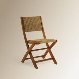 El Corte Inglés Silla plegable de madera de acacia Baiona . Natural