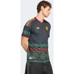 Adidas Camiseta de hombre 2ª equipación Jamaica Mundial 2026 Originals. (S) Negro