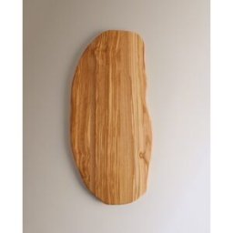 El Corte Inglés Tabla de cortar redonda Olivo. (20 cm) Natural