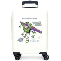 Disney Maleta de cabina Toy Story Friends to infinity and Beyond con capacidad de 28L. Blanco