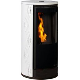 Ecoforest Estufa pellet Marsella Blanca 9,9Kw. Blanco