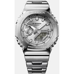 Casio Reloj de hombre G-Shock GM-2110D-7AER de acero. Plata