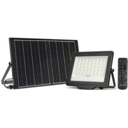 GARZA Proyector LED Exterior Abora con Sensor 800 lm 4000K. Negro