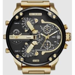 Diesel Reloj de hombre mr. daddy 2.0 de acero dz7333. Dorado