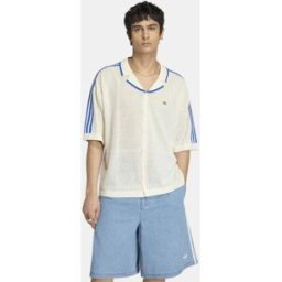 Adidas Camiseta de hombre Knitted Shirt Originals. Blanco