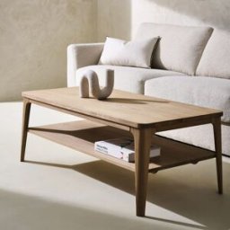 El Corte Inglés - Room Mesa de centro de madera de roble Babylon Room - El Corte Inglés. Natural