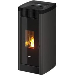 FREEPOINT Estufa Pellets Steel Airtight Canalizable Wi-Fi 8,5 kW. Antracita