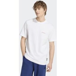 Adidas Camiseta de hombre Table Tee . (S) Blanco