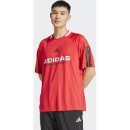 Adidas Camiseta de hombre House of Tiro Nations Pack . (S) Rojo