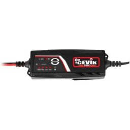 CEVIK Cargador de Batería 6-12 V-1.1 A. Negro