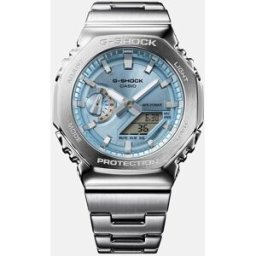 Casio Reloj de hombre G-Shock GM-2110D-2AER de acero. Plata