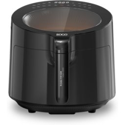 Sogo Freidora de aire FRE-SS-10925 capacidad 5 litros. Negro