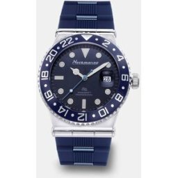 Neckmarine Reloj de mujer aquamatic automático de caucho. (M) Azul