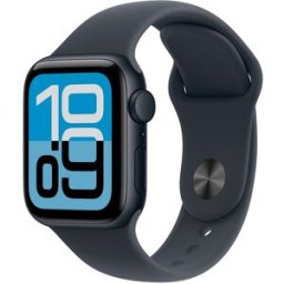 Apple Watch SE 3 GPS 40mm Aluminio medianoche con Correa Deportiva Medianoche (S-M). Aluminio Medianoche