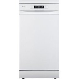 Hisense Lavavajillas 9 servicios, 45 cm - HS522E10W. Blanco