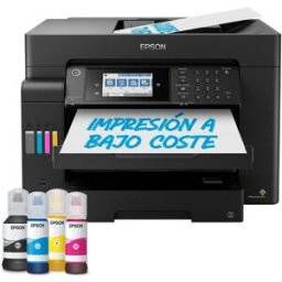 Epson Impresora multifunción rellenable tinta EcoTank ET-16605, A3+, Wi-Fi, ADF. Negro