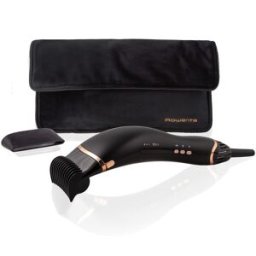 Rowenta Secador de pelo Air motion con efecto Coanda, diseño ergonómico y ligero, motor de alta velocidad. Negro