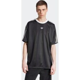 Adidas Camiseta de Hombre Adicolor Jacquard Originals. (L) Negro