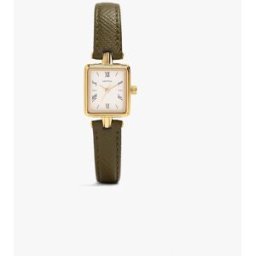 Parfois Reloj de mujer con cierre de hebilla en liso. Kaki