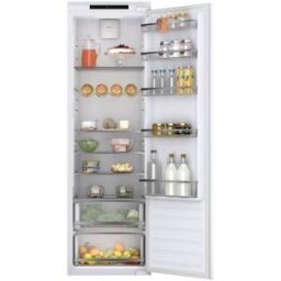 HAIER Frigorífico integrable 1 puerta , refrigeración estática - HAMS518EW. Cristal blanco