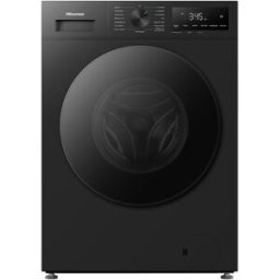 Hisense Lavadora secadora , 11 kg-1400 rpm con tecnología Inverter - WD1I1142BBL2. Negro