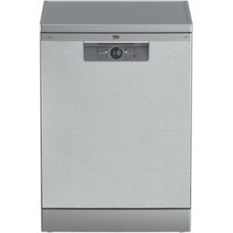 Beko Lavavajillas 14 servicios, 6 programas, 60 cm - BDFN26430X. Inox