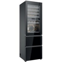 HAIER Vinoteca con congelador Total No Frost Dual Cooling System, In-Vista - CSW9619ENGBW. Negro