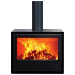 FLAMEBOX Estufa Leña Cubebox 10 Neo. Negro