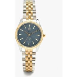 Parfois Reloj de mujer de acero inoxidable en liso. Multicolor
