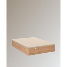 Sonpura Canapé abatible de madera con apertura lateral Stela 3D Lateral . (Cama 105 x 200 cm) Nogal