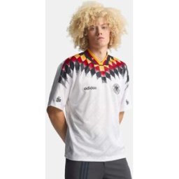 Adidas Camiseta de hombre Alemania Retro 1994 . (S) Blanco