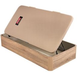 Pikolin Canapé juvenil de madera con apertura lateral . (Cama 90 x 190 cm) Natural