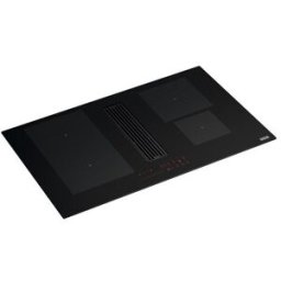 Franke Placa inducción con 4 zonas de cocción, con extractor integrado - 3400705337. Cristal negro