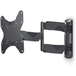 Hama Soporte de pared Fullmotion 2 Brazos para TV 19" a 48" Negro. Negro