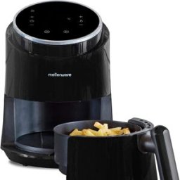 Mellerware Freidora de Aire CRUNCHY! Capacidad 1,5L. Negro