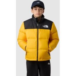 The North Face Chaqueta de niños Nuptse 1996 . (18 años) Amarillo