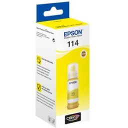 Epson Botella de tinta original EcoTank 114 amarillo (T07B440). Amarillo