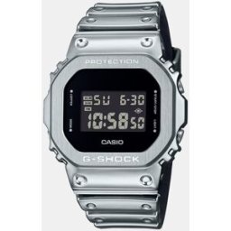 Casio Reloj de hombre Fine Metallic Series GM-5600YM-8ER Digital de silicona. Plata
