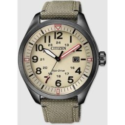 Citizen Reloj de hombre Urban SportAW5005-12X Eco-Drive nylon. Beige