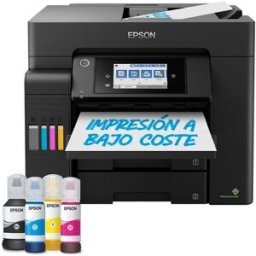 Epson Impresora multifunción rellenable tinta EcoTank ET-5805, A4, Wi-Fi, ADF. Negro
