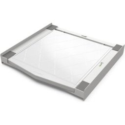 Meliconi Kit superposición para lavadora y secadora son soporte extraíble Torre Quick . Blanco