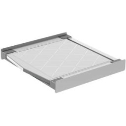 Meliconi Kit superposición para lavadora y secadora son soporte extraíble Torre Square L60 . Blanco