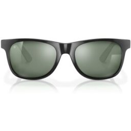 Siroko Gafas de sol con material reciclado Kyoto Unisex . (Única - Única) Negro